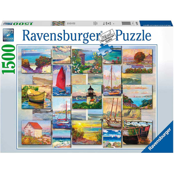 Ravensburger Puzzle 1500τεμ Coastal Collage (16820)