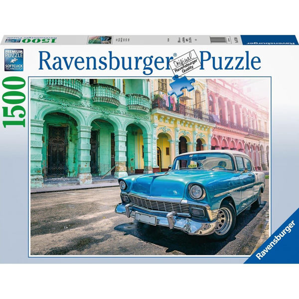 Ravensburger Puzzle 1500τεμ Cars Of Cuba (16710)