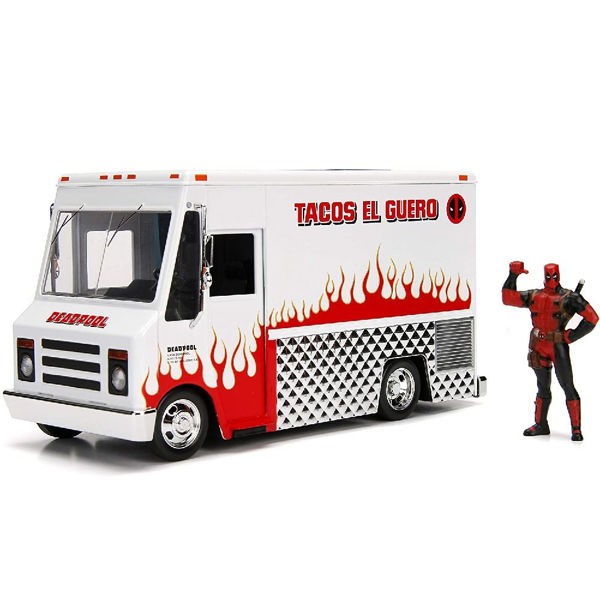 Jada Deadpool Foodtruck 1:24 Με Φιγούρα (322-5000)