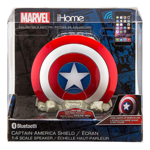 Ασύρματο Ηχείο Bluetooth Captain America Shield (92997)