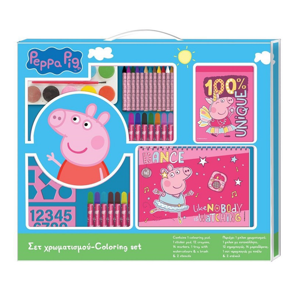 Peppa Pig Σετ Χρωματισμού (000482705)κ