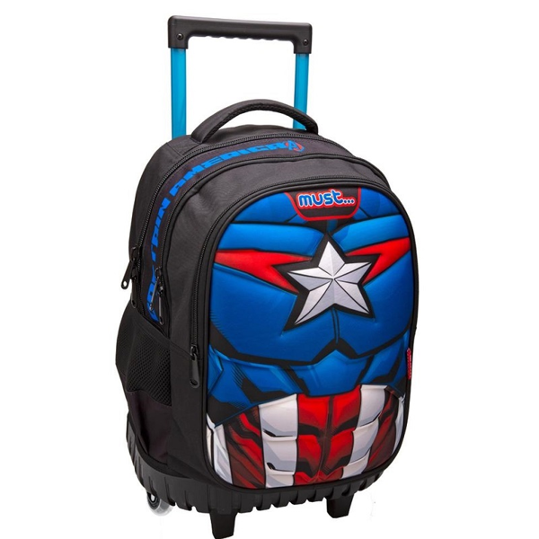 Captain America Trolley Δημοτικού 3D (000506013)