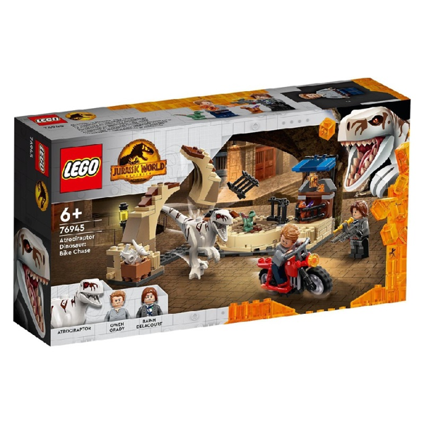 Lego Jurassic World Dominion Atrociraptor Bike Case (76945)