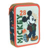 Mickey Mouse Κασετίνα Διπλή Γεμάτη (340-85100)