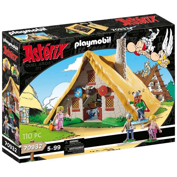Playmobil Asterix Η Καλύβα Του Αρχηγού Μαζεστίξ (70932)