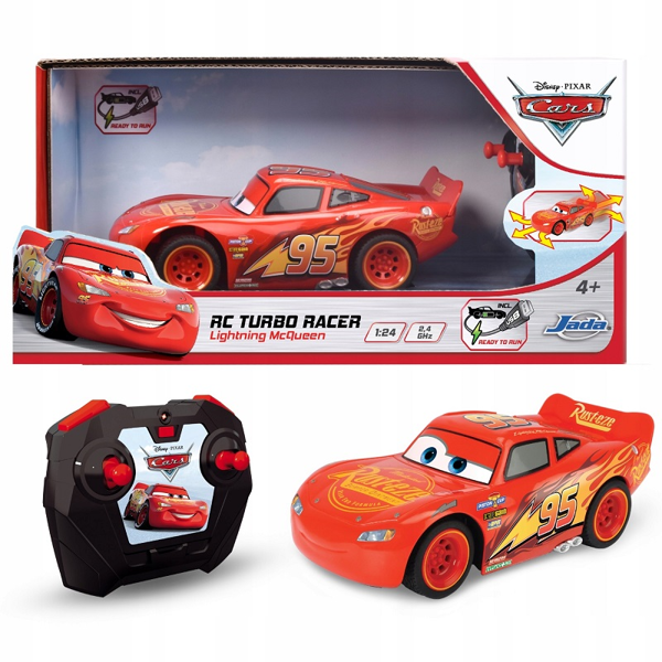 Dickie R/C Turbo Racer Cars Lightning McQueen (308-4028)