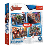 Trefl Puzzle 4in1 Avengers (34386)