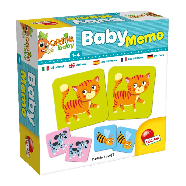 Carotina Baby Memo The Animals (80045)