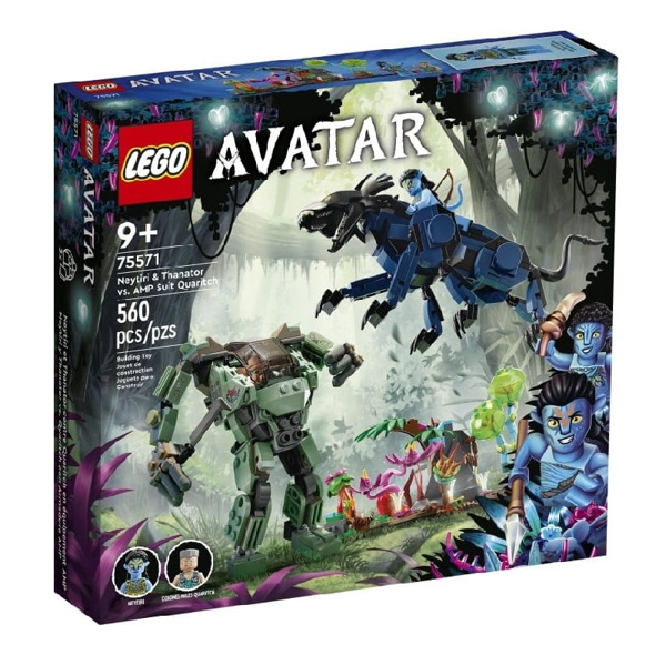 Lego Avatar Neytiris & Thanator Vs AMP Suit Quaritch (75571)