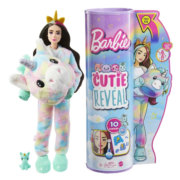 Barbie Cutie Reveal Unicorn (HJL58)