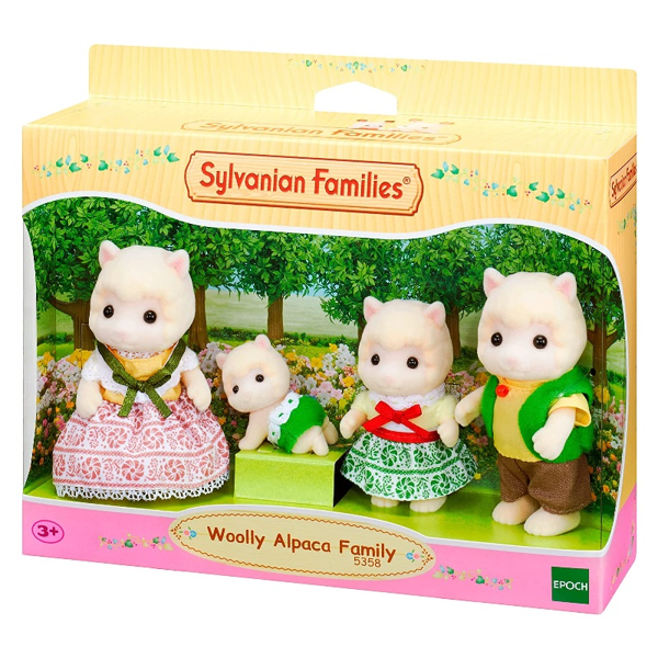 Sylvanian Families Woolly Alpaca Family (5358)