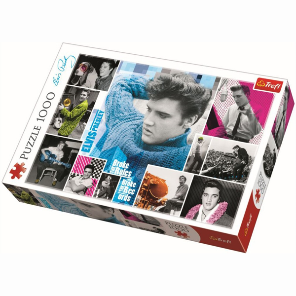 Trefl Puzzle 1000τεμ Elvis Presley Forever Young (10541)