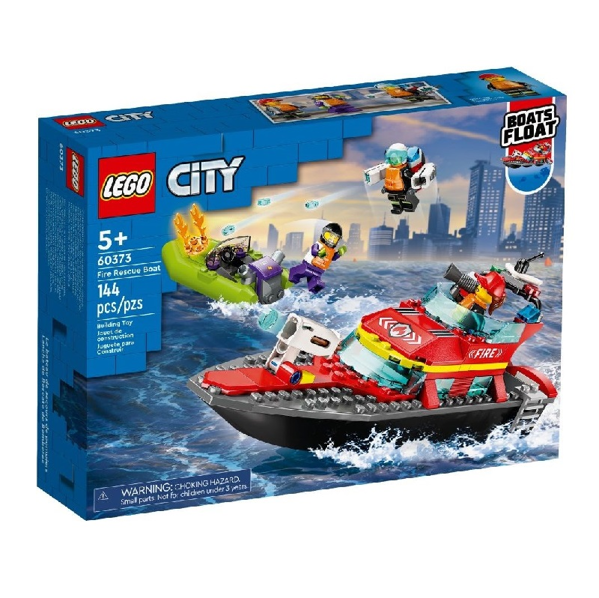 Lego City Fire Resque Boat (60373)