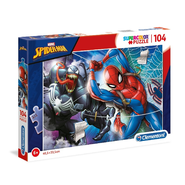 Clementoni Puzzle Supercolor 104τεμ Spiderman (1210-27117)