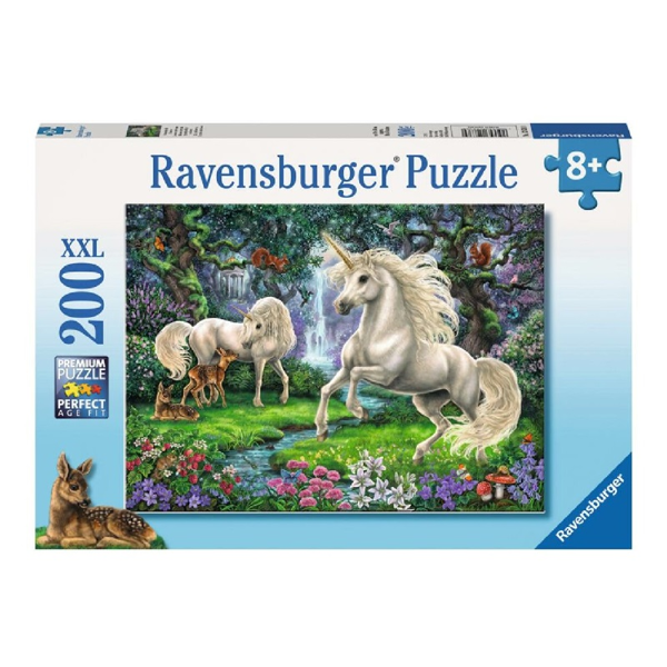 Ravensburger Puzzle 200τεμ XXL Mystical Unicorns (12838)