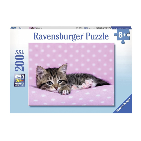 Ravensburger Puzzle 200τεμ XXL The Kittens Nap Time (12824)