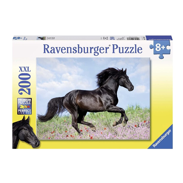 Ravensburger Puzzle 200τεμ XXL Black Stallion (12803)