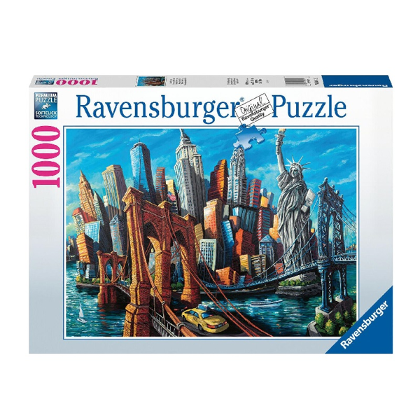 Ravensburger Puzzle 1000τεμ Welcome In New York (16812)