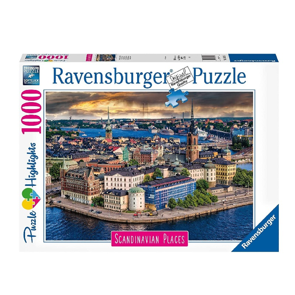 Ravensburger Puzzle 1000τεμ Stockholm Sweden (16742)
