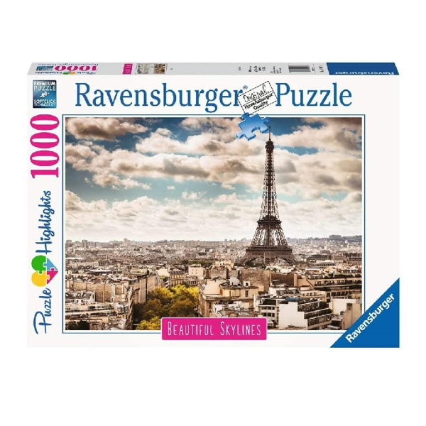 Ravensburger Puzzle 1000τεμ Beautiful Skylines Paris (14087)