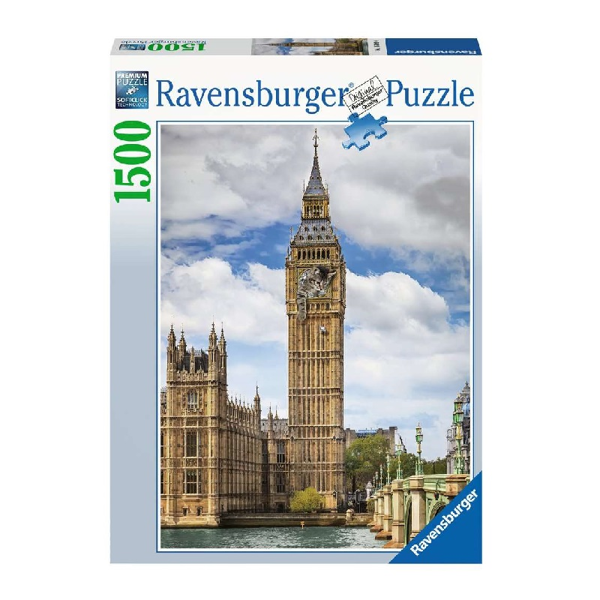 Ravensburger Puzzle 1500τεμ Funny Cat On Big Ben (16009)