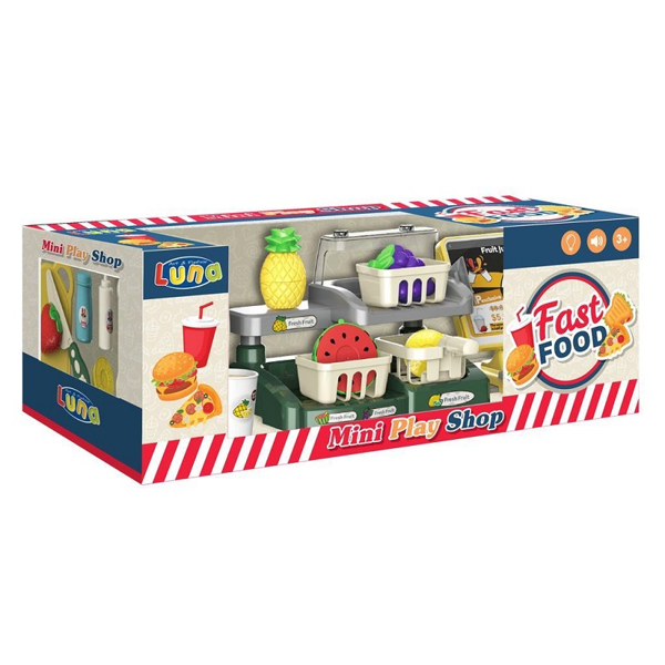 Fast Food Mini Play Shop Φρούτα & Λαχανικά (000621826)