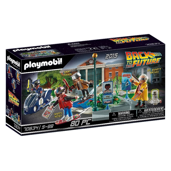 Playmobil Back To The Future Περιπέτειες Με Τα Ιπτάμενα Πατίνια (70634)