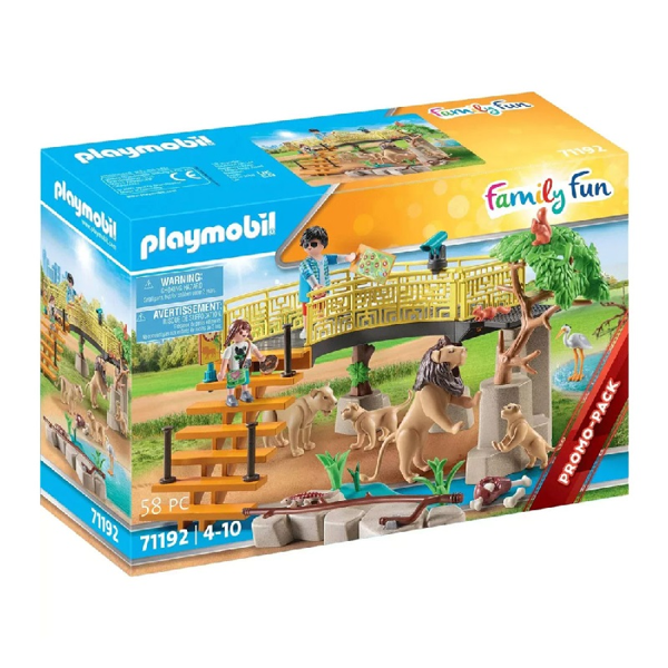 Playmobil Family Fun Οικογένεια Λιονταριών (71192)