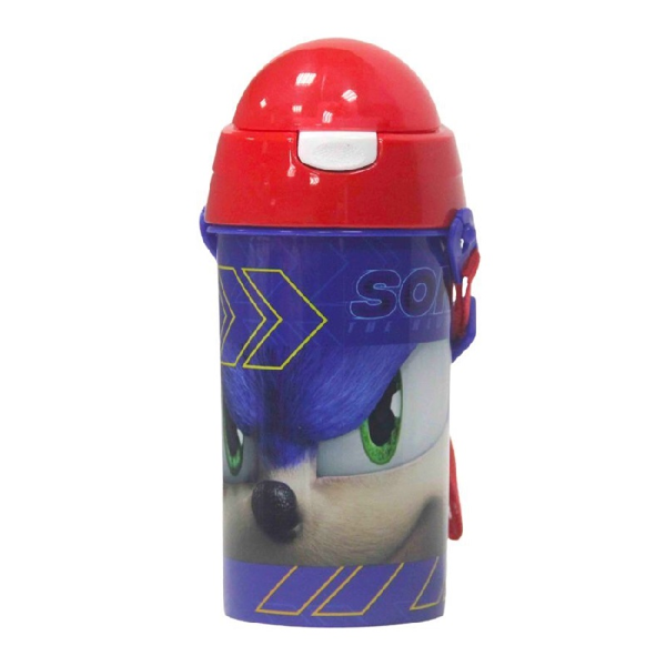 Sonic Παγούρι Πλαστικό Με Καλαμάκι 500ml (572-50209)