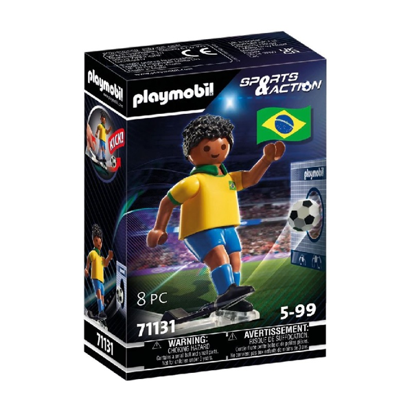 Playmobil Sports & Action Ποδοσφαιριστής Εθνικής Βραζιλίας (71131)