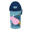 Peppa Pig Παγούρι Πλαστικό Με Καλαμάκι 500ml (000482757)