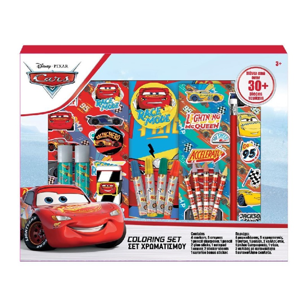 Cars Lightning McQueen Σετ Χρωματισμού (000563632)