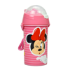 Minnie Mouse Παγούρι Πλαστικό Με Καλαμάκι 500ml (553-79209)