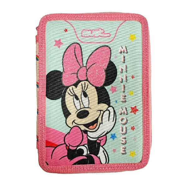 Minnie Mouse Κασετίνα Διπλή Γεμάτη (000563590)