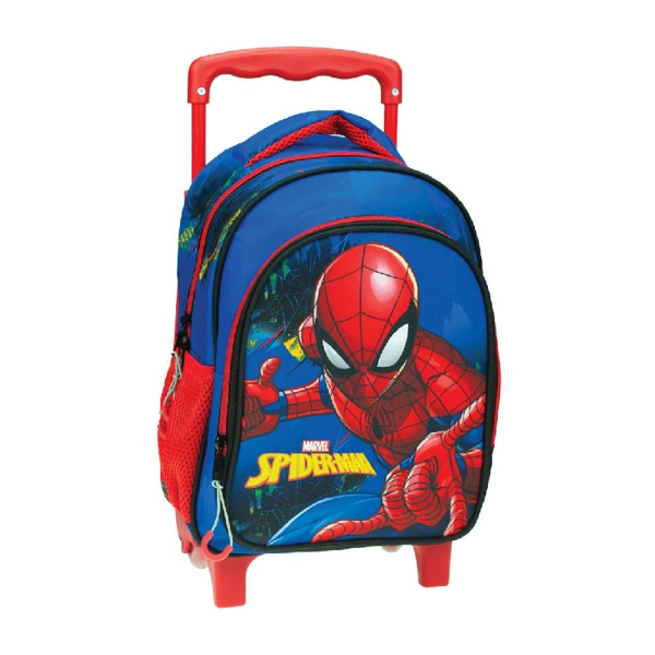 Spiderman Trolley Νηπίου Blue Net (337-04072)