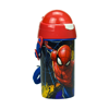 Spiderman Παγούρι Πλαστικό Με Καλαμάκι 500ml (557-13209)