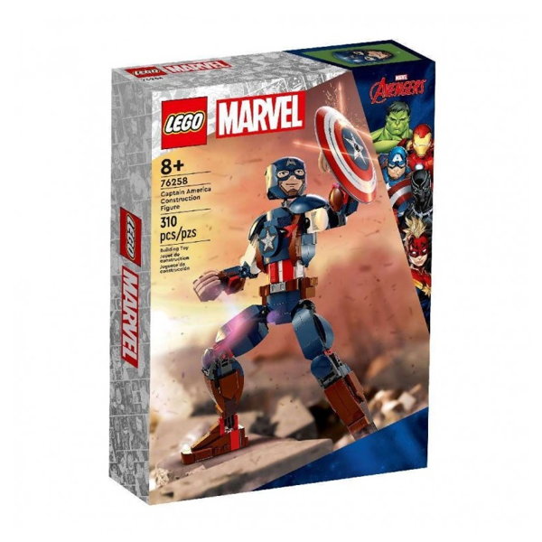 Lego Super Heroes Captain America Construction Figure (76258)