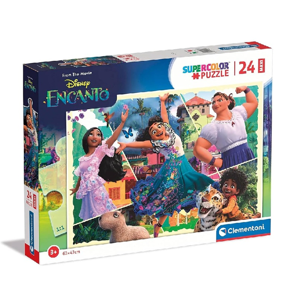 Clementoni Puzzle Supercolor Maxi 24τεμ Encanto (1200-24246)