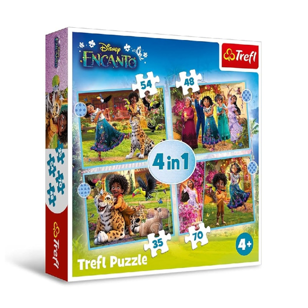 Trefl Puzzle 4in1 Encanto (34615)