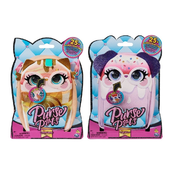 Purse Pets Trendy Treats Τσαντάκι-Ζωάκι 2 Σχέδια (6064689)