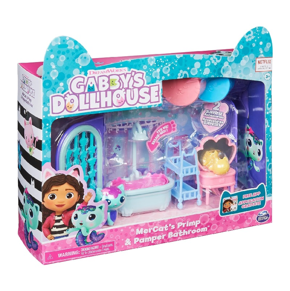 Gabbys Dollhouse Mini Σετ Δωματίου 3 Σχέδια (6060478)