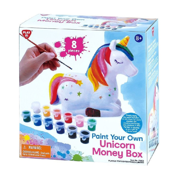 PlayGo Paint Your Own Unicorn Money Box (78503)
