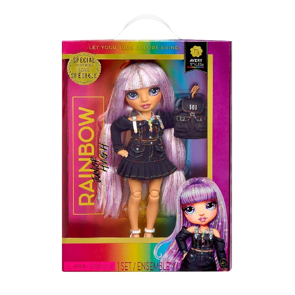 Rainbow Junior High Fashion Doll Avery Styles (590798)