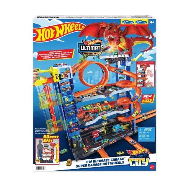 Hot Wheels City Ultimate Garage Με Δράκο (HKX48)