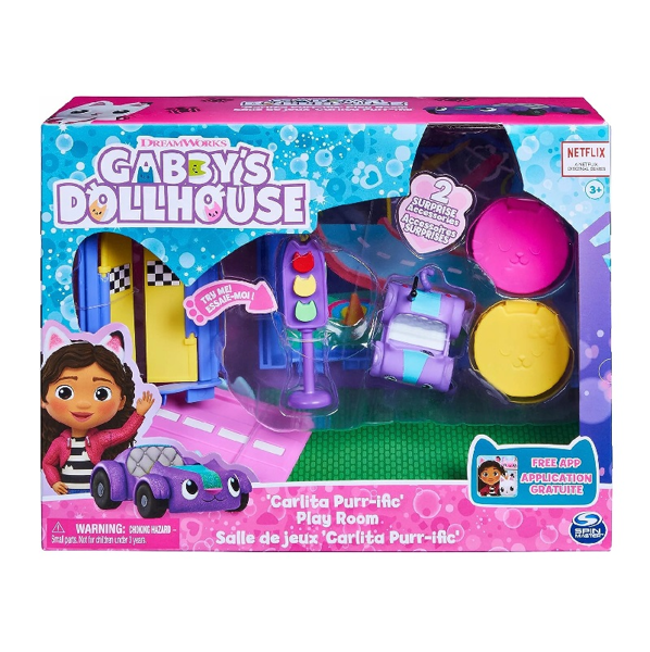 Gabbys Dollhouse Mini Σετ Δωματίου 3 Σχέδια (6069300)