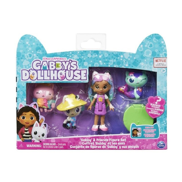 Gabbys Dollhouse Gabby & Friends Figure Set (6065350)