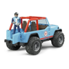 Bruder Jeep Cross Country Μπλε Με Οδηγό Αγώνων (02541)
