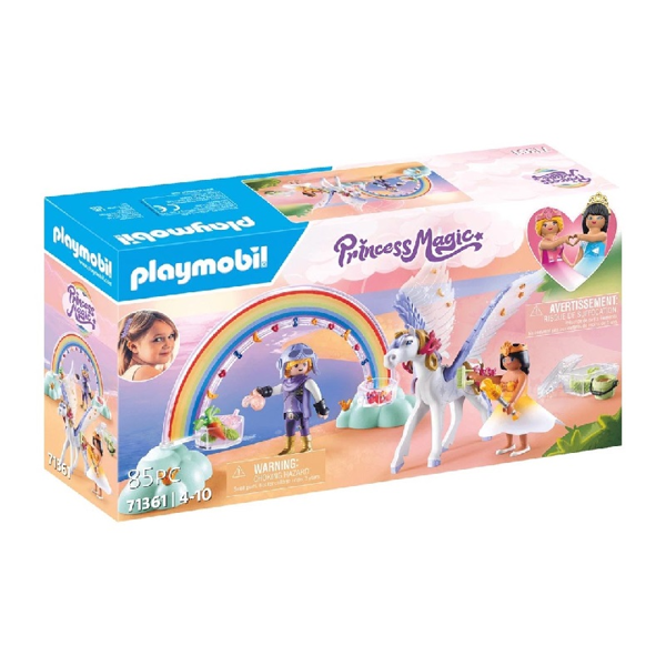 Playmobil Princess Magic Πήγασος & Πριγκίπισσες Του Ουράνιου Τόξου (71361)