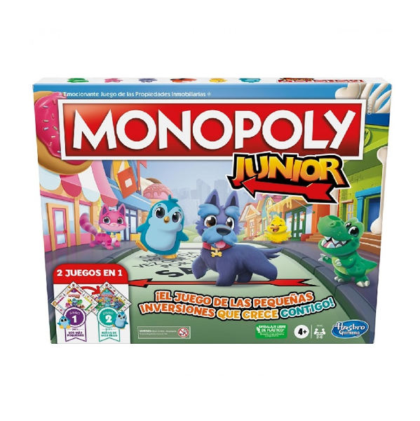 Monopoly Junior 2 Σε 1 (F8562)