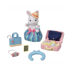 Sylvanian Families Weekend Travel Set- Snow Rabbit Mother (5641)